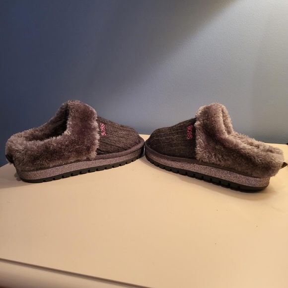 NWOT Bobs from Skechers Keepsakes Ice Angel Memory Foam Girls 85586L size 1 - Picture 2 of 5